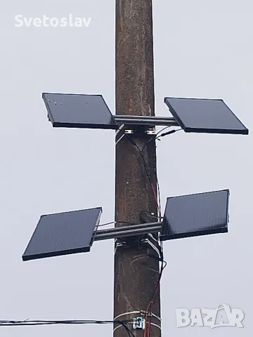 Соларна система за стълб, снимка 1