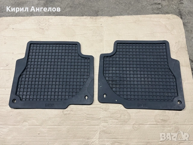 Задни оригинални гумени стелки за BMW E46 (седан и комби)