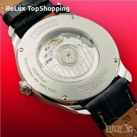 Baume & Mercier Clifton Automatic GMT, снимка 9 - Мъжки - 54062462