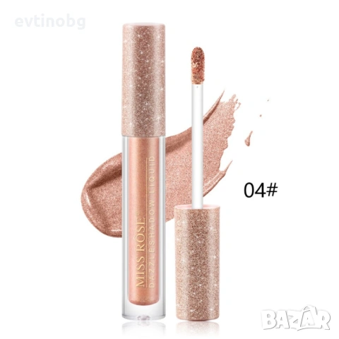 Блестящи течни сенки за очи MISS ROSE, снимка 9 - Други - 54100247