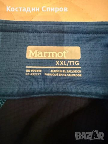 мъжко поларено яке Marmot Caldus XXL, снимка 6 - Спортни дрехи, екипи - 52359477