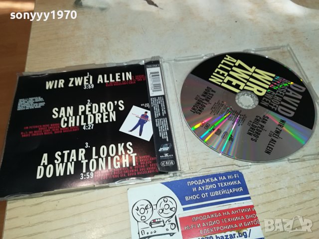 DAVID HASSELHOFF WITH GWEN CD-ВНОС GERMANY 0210231645, снимка 2 - CD дискове - 42404498