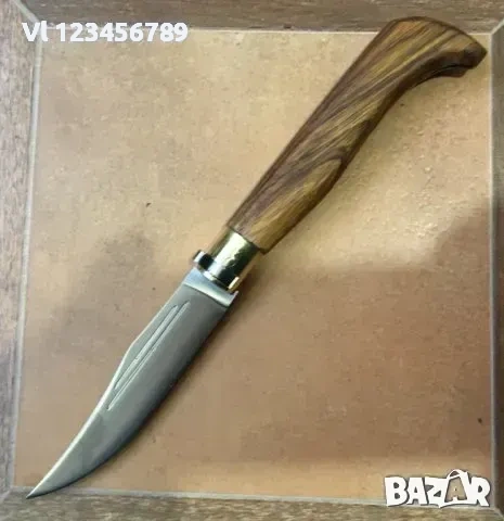 Сгъваем ловен нож Русия -Ст.65х13 ; размери 95х215 , снимка 3 - Ножове - 53916271