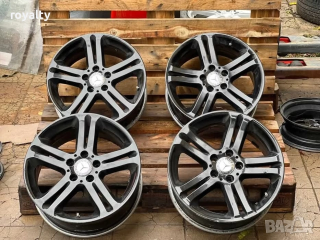 5х112 17 Цола Джанти за Mercedes E Class C Class S Class ET 37 J 8, снимка 6 - Аксесоари и консумативи - 52405456