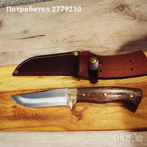 Нож ръчна изработка на Майстор П.Неделев, снимка 17 - Ножове - 50885554