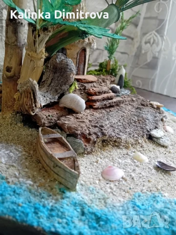 Островът-ръчно изработена декорация., снимка 4 - Други - 50591272