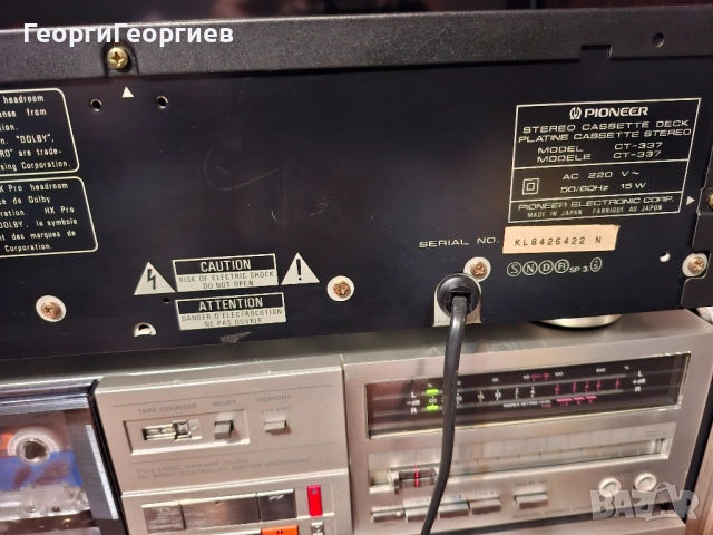PIONEER CT-337, снимка 7 - Декове - 51725462