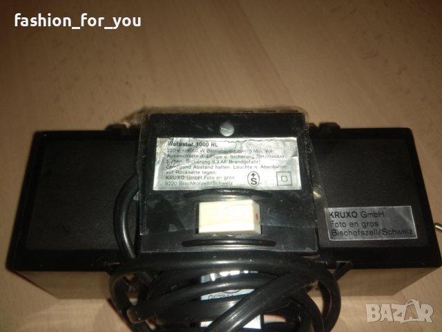 Фото лампа watastar 1000rl, снимка 2 - Светкавици, студийно осветление - 39139499