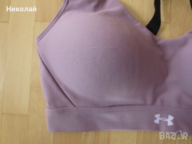 Under Armour UA VANISH Mid Bra , снимка 6 - Корсети, бюстиета, топове - 36592681