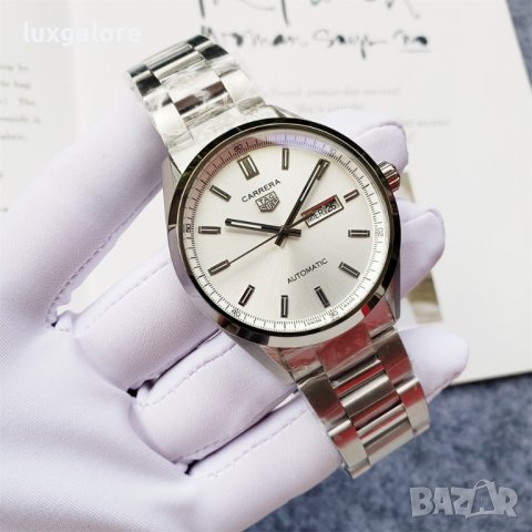 Мъжки часовник TAG Heuer Carrera Calibre 5 с aвтоматичен механизъм, снимка 3 - Мъжки - 42698879