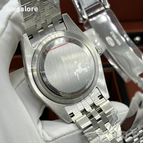 Унисекс часовник Rolex Datejust с автоматичен механизъм, снимка 5 - Мъжки - 51139404