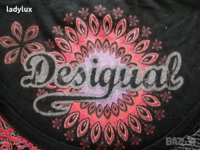 Desigual, Оригинална, Размер S. Код 1709, снимка 3 - Тениски - 36572260