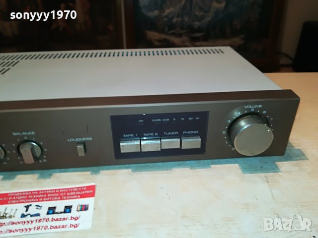 SABA MI 780 STEREO AMPLIFIER-ВНОС GERMANY 0806221937, снимка 5 - Ресийвъри, усилватели, смесителни пултове - 37024410