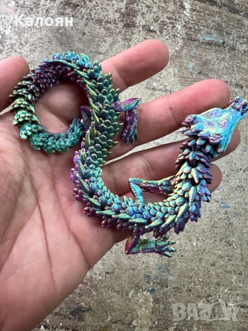 Дракон 3Д фигурка 