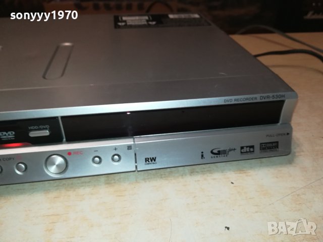 PIONEER DVR-530H-S HDD//DVD 0311231014, снимка 2 - Плейъри, домашно кино, прожектори - 42833672