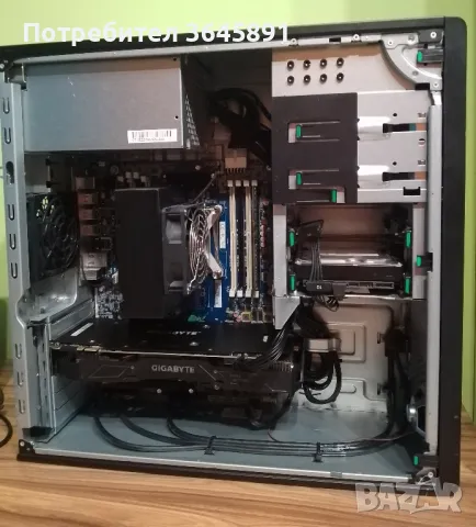 HP Z440 E5-1650 v4 ,NVIDIA GIGABYTE GeForce® GTX 1070 G1 Gaming 8G ,16GB RAM , снимка 2 - Геймърски - 48073525