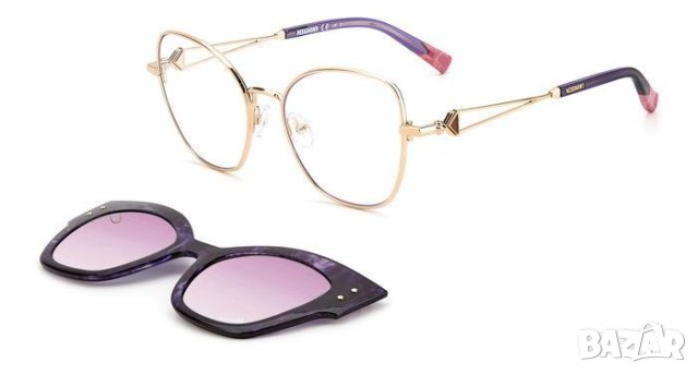 Дамски диоптрични рамки Missoni с клипс , слънчеви очила -51%, снимка 1 - Слънчеви и диоптрични очила - 42903215