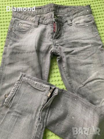 Dsquared оригинални дамски дънки 38, снимка 3 - Дънки - 35632807