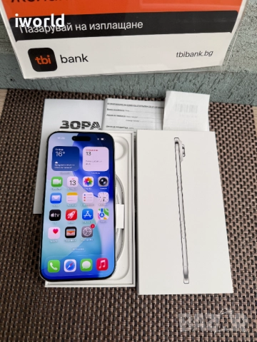 НОВ‼️ 24 МЕС Гаранция‼️ iphone AIR ‼️Лизинг от 80лв/мес ‼️ 256gb Cloud white - бял, снимка 6 - Apple iPhone - 52048507