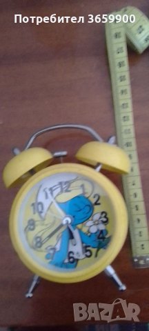 Будилник за момиченце,първокласник,със Смърфиета, снимка 4 - Други - 42242805