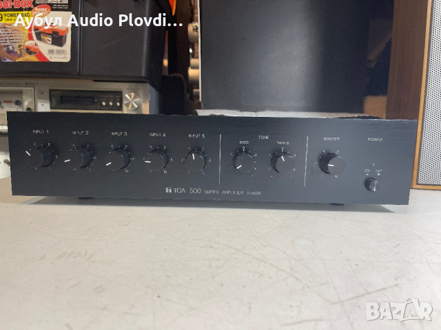 Toa A-503A Усилвател , снимка 2 - Ресийвъри, усилватели, смесителни пултове - 44701237