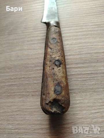 Стар автентичен български малък кован нож каракулак 19век, снимка 9 - Колекции - 51970979
