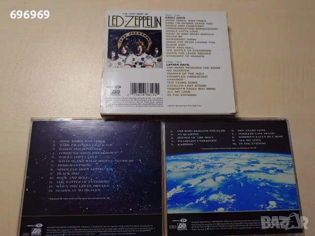 Двоен диск на Led Zeppelin , снимка 2 - CD дискове - 55837705