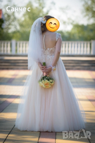 Сватбена рокля, снимка 5 - Сватбени рокли - 53173221