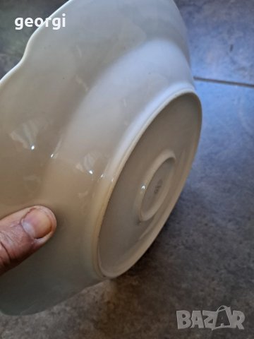 голяма българска порцеланова купа Изида    26/2, снимка 5 - Сервизи - 50598268