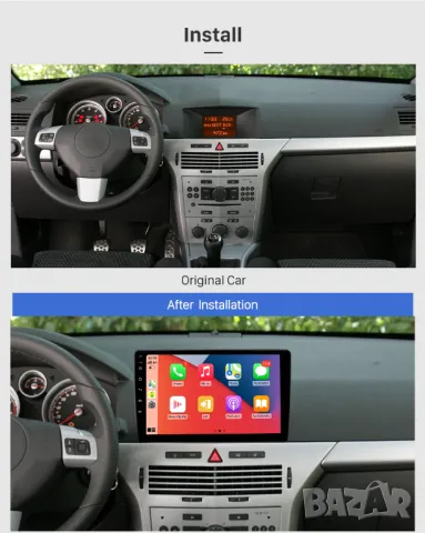 Мултимедия за OPEL ASTRA, Opel Astra H, навигация, плеър, двоен дин, Андроид, WiFi, Android, снимка 8 - Аксесоари и консумативи - 47419341