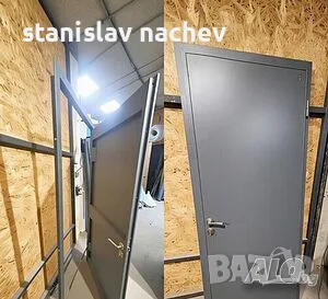 Изработка и монтаж на метални врати по индивидуален размер - Бургас и региона + безплатен монтаж, снимка 7 - Входни врати - 55977462