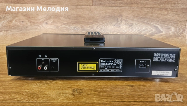 CD Player Technics SL-PG440A – Колекционерско състояние с оригинално дистанционно и книжка., снимка 15 - Декове - 54143217