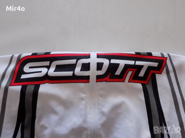 вело джърси scott екип тениска блуза фанела екип елек шосейно колоездене мъжко оригинал M, снимка 4 - Тениски - 54033540