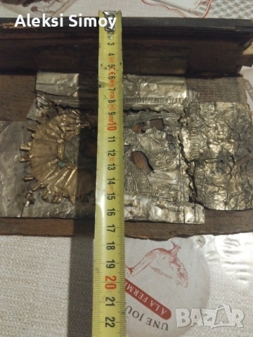 продава се стара икона, снимка 6 - Антикварни и старинни предмети - 53050778