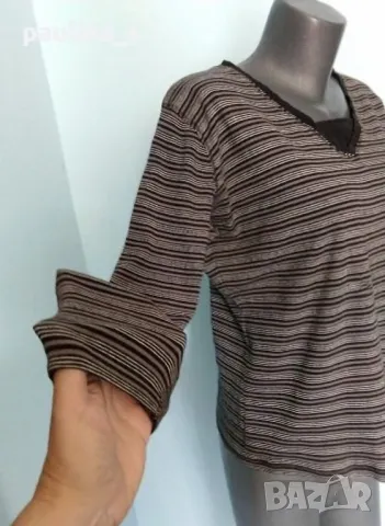 Два броя / Маркова блуза с детайли "OLSEN" и "Biaggini" / голям размер, снимка 13 - Блузи с дълъг ръкав и пуловери - 15386583