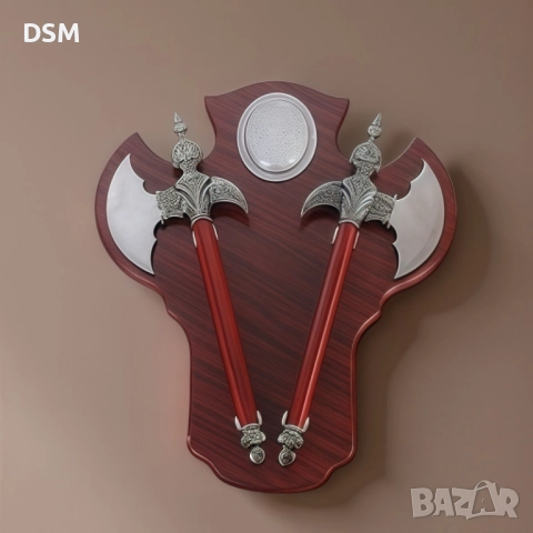  Нова Декорация Секира -  Пано За Стена с Брадва/Томахавка