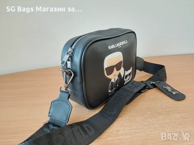 Karl lagerfeld дамска чанта през рамо стилна чанта код 231, снимка 4 - Чанти - 40692798
