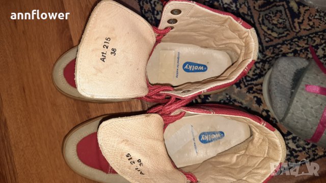 Туристически обувки  Wolky 38 , снимка 7 - Маратонки - 30142652