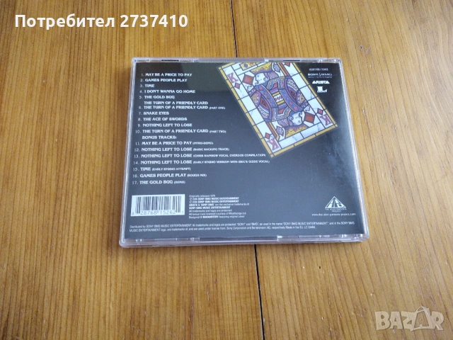 ALAN PARSONS PROJECT - THE TURN OF A FRIENDLY CARD 4.50евро матричен диск, снимка 3 - CD дискове - 54312735