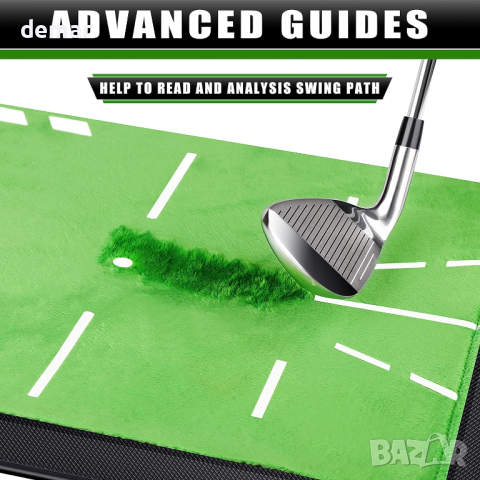 CHAMPKEY 12" x 17" Сменяема ударна постелка за голф 2.0 Edition, снимка 6 - Голф - 44735997