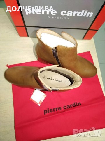  НАМАЛЕНИЕ-Дамски боти,, pierre cardin,, естествена кожа , снимка 8 - Дамски боти - 38161728