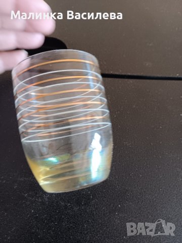 чаши с позлата , снимка 4 - Чаши - 44232648