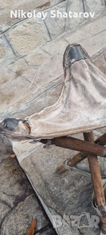 Военно офицерско столче. ПСВ, снимка 5 - Антикварни и старинни предмети - 51503746