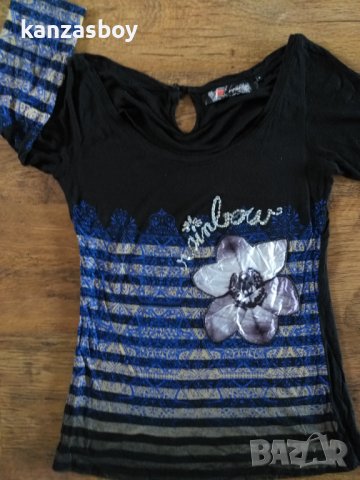 Desigual - страхотна дамска блуза , снимка 3 - Блузи с дълъг ръкав и пуловери - 39564619