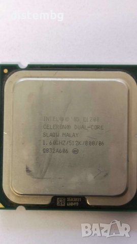  intel E1200 1,6 GHz двуядрен настолен процесор CPU 1200 Socket LGA 775 