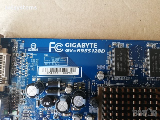 Видео карта ATi Radeon Gigabyte R9550 128MB DDR 128bit AGP, снимка 6 - Видеокарти - 37034840