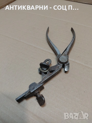 Соц Стари Немски Чапраз Клещи. НОМЕР 1648., снимка 2 - Антикварни и старинни предмети - 54237846