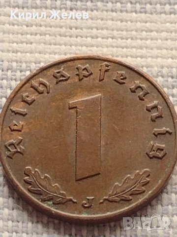 Монета 1 райхсфенинг 1940г. Германия Трети Райх с СХВАСТИКА за КОЛЕКЦИЯ 31550