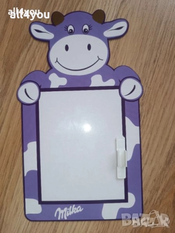 Колекционерски кутия, чаша и магнитно табло Милка / Milka, снимка 7 - Колекции - 34815064