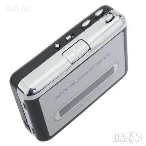 SilverCrest Касета към MP3 USB Конвертор HiFi Walkman Уокмен Касетофон, снимка 10 - Радиокасетофони, транзистори - 53056421